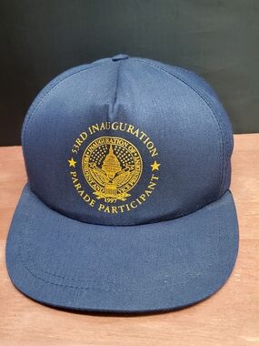 53rd Inauguration Parade Participant' Hat Bill Clinton Era